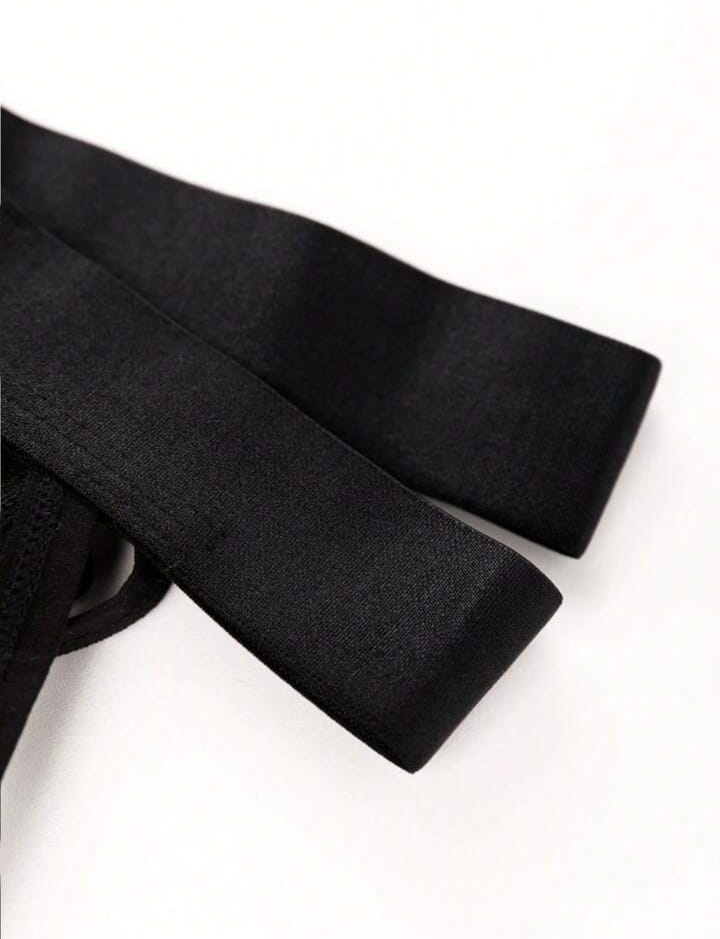 Men's Mesh Hollow Design G-String Underwear Crotchless Underwear Mesh Underwear